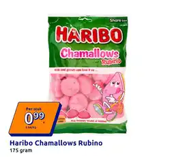 Action Haribo Chamallows Rubino aanbieding