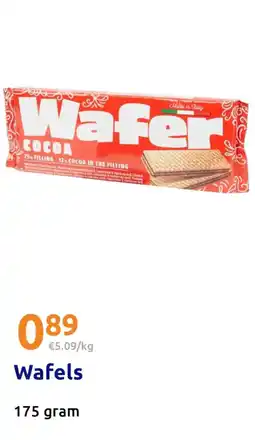 Action Wafels aanbieding