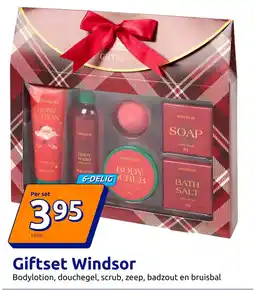 Action Giftset Windsor aanbieding