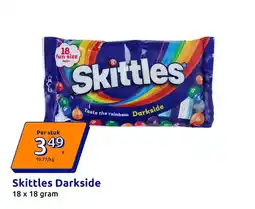 Action Skittles Darkside aanbieding