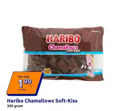 Action Haribo Chamallows Soft-Kiss aanbieding