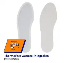 Action Thermofect warmte-inlegzolen aanbieding