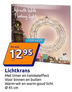 Action Lichtkrans aanbieding