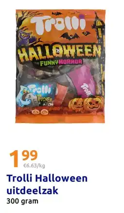Action Trolli Halloween uitdeelzak aanbieding