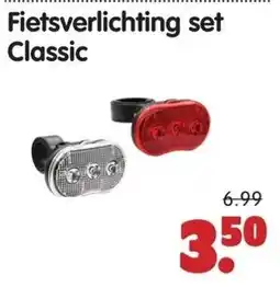 Plentyparts Fietsverlichting set Classic aanbieding