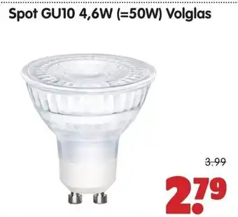 Volglas Spot GU10 4,6W (=50W)