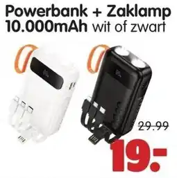 Plentyparts Powerbank + Zaklamp aanbieding