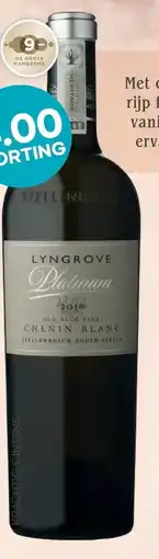 Mitra Lyngrove Platinum Chenin Blanc Old Bush Vine | 75 CL aanbieding