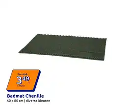 Action Badmat Chenille aanbieding
