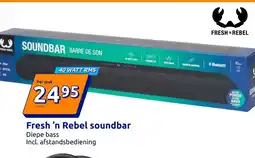 Action Fresh 'n Rebel soundbar aanbieding