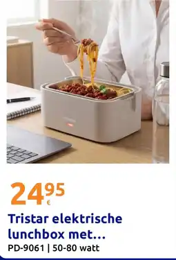 Action Tristar elektrische lunchbox met opwarmfunctie aanbieding