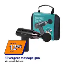 Action Silvergear massage gun aanbieding
