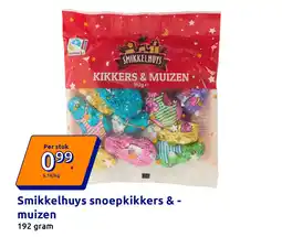 Action Smikkelhuys snoepkikkers & -muizen aanbieding
