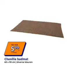 Action Chenille badmat aanbieding
