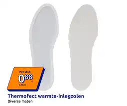 Action Thermofect warmte-inlegzolen aanbieding