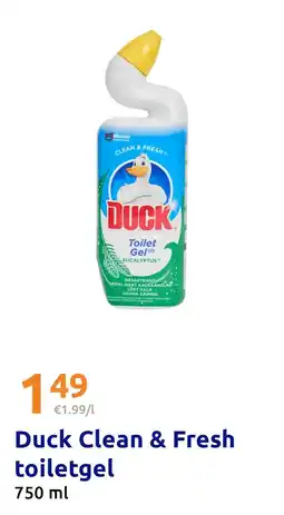 Action Duck Clean & Fresh toiletgel aanbieding