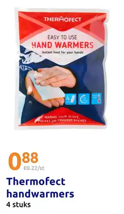 Action Thermofect handwarmers aanbieding