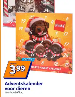 Action Adventskalender voor dieren aanbieding