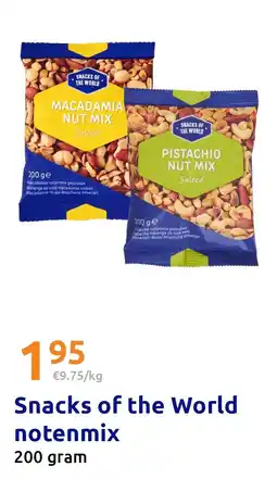 Action Snacks of the World notenmix aanbieding