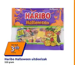 Action Haribo Halloween uitdeelzak aanbieding