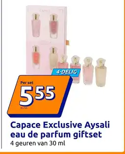 Action Capace Exclusive Aysali eau de parfum giftset aanbieding
