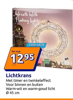Action Lichtkrans aanbieding