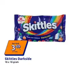 Action Skittles Darkside aanbieding