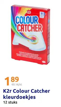 Action K2r Colour Catcher kleurdoekjes aanbieding