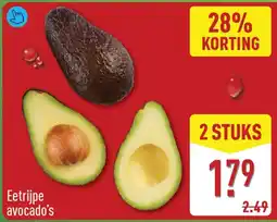 ALDI Eetrijpe avocado's aanbieding