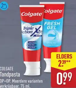 ALDI Colgate Tandpasta aanbieding