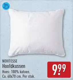 ALDI Novitesse Hoofdkussen aanbieding