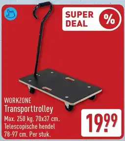 ALDI Workzone Transporttrolley aanbieding