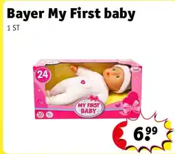 Kruidvat Bayer My First baby aanbieding