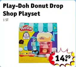 Kruidvat Play-Doh Donut Drop Shop Playset aanbieding