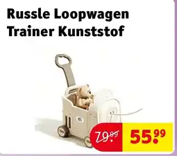 Kruidvat Russle Loopwagen Trainer Kunststof aanbieding