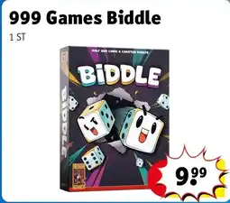 Kruidvat 999 Games Biddle aanbieding