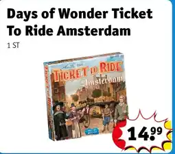 Kruidvat Days of Wonder Ticket To Ride Amsterdam aanbieding