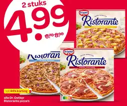 Spar alle Dr. Oetker Ristorante pizza's aanbieding