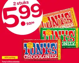 Spar Tony's Chocolonely aanbieding