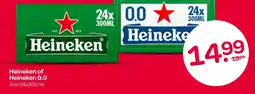Spar Heineken of Heineken 0.0 aanbieding