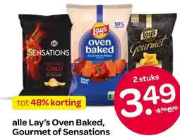 Spar alle Lay's Oven Baked, Gourmet of Sensations aanbieding