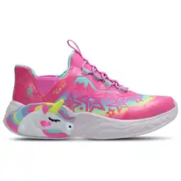 Foot Locker Skechers Slip-in Unicorn Peuterschoenen - Blauw - Maat 27 - Plastic aanbieding