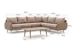 Kees Smit Intenso Suzzara/Rough-K lounge hoek loungeset 5-delig aanbieding