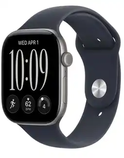 Coolblue Apple Watch Series 12 46mm Grijs Sportband M/L aanbieding