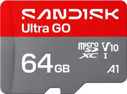 Coolblue SANDISK Ultra GO microSDXC 64GB aanbieding