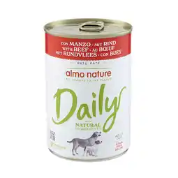 Zooplus Almo Nature Daily Dog - Rund (1 x 400 g) aanbieding