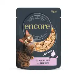 Zooplus Encore Cat Zakjes - Tonijn met Garnalen 16 x 70 g aanbieding