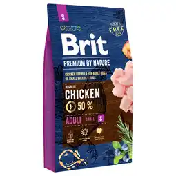 Zooplus 8 kg Brit Premium by Nature Adult S Droog Hondenvoer aanbieding