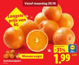Lidl Handsinaasappelen aanbieding