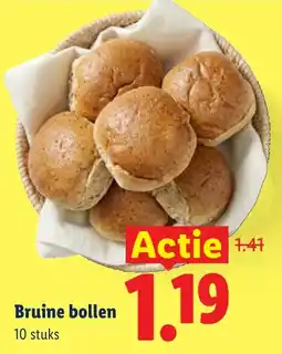 Lidl Bruine bollen aanbieding